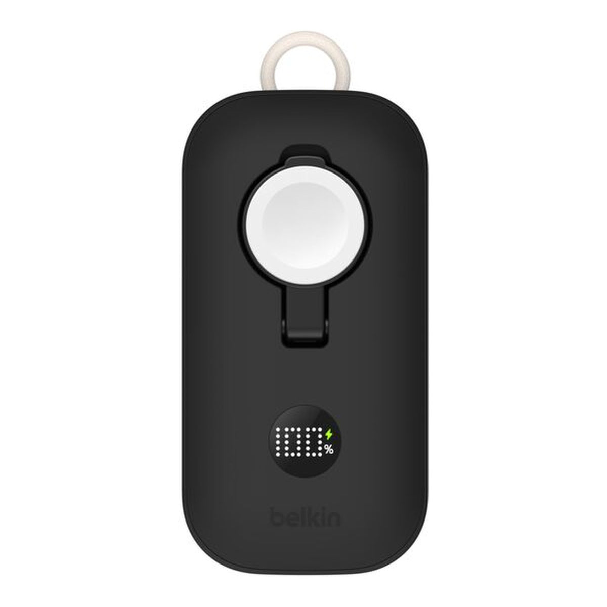 Belkin BoostCharge Pro 10000mAh 45W Power Bank with Apple Watch Charger and Integrated USB-C Cable Black BPD012HQBK