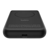 Belkin UltraCharge Pro 10000mAh Qi2 25W Magnetic Power Bank with Kickstand and Digital Display Black BPD014HQBK