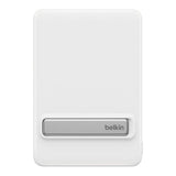Belkin BoostCharge Slim Magnetic 10000mAh Qi2 15W Power Bank with Kickstand White BPD016HQWH