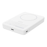 Belkin BoostCharge Slim Magnetic 10000mAh Qi2 15W Power Bank with Kickstand White BPD016HQWH