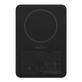 Belkin BoostCharge Slim Magnetic 10000mAh Qi2 15W Power Bank with Magnetic Accessory Ring Black BPD018HQBK