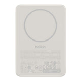 Belkin BoostCharge Slim Magnetic 10000mAh Qi2 15W Power Bank with Magnetic Accessory Ring Sand BPD018HQSA