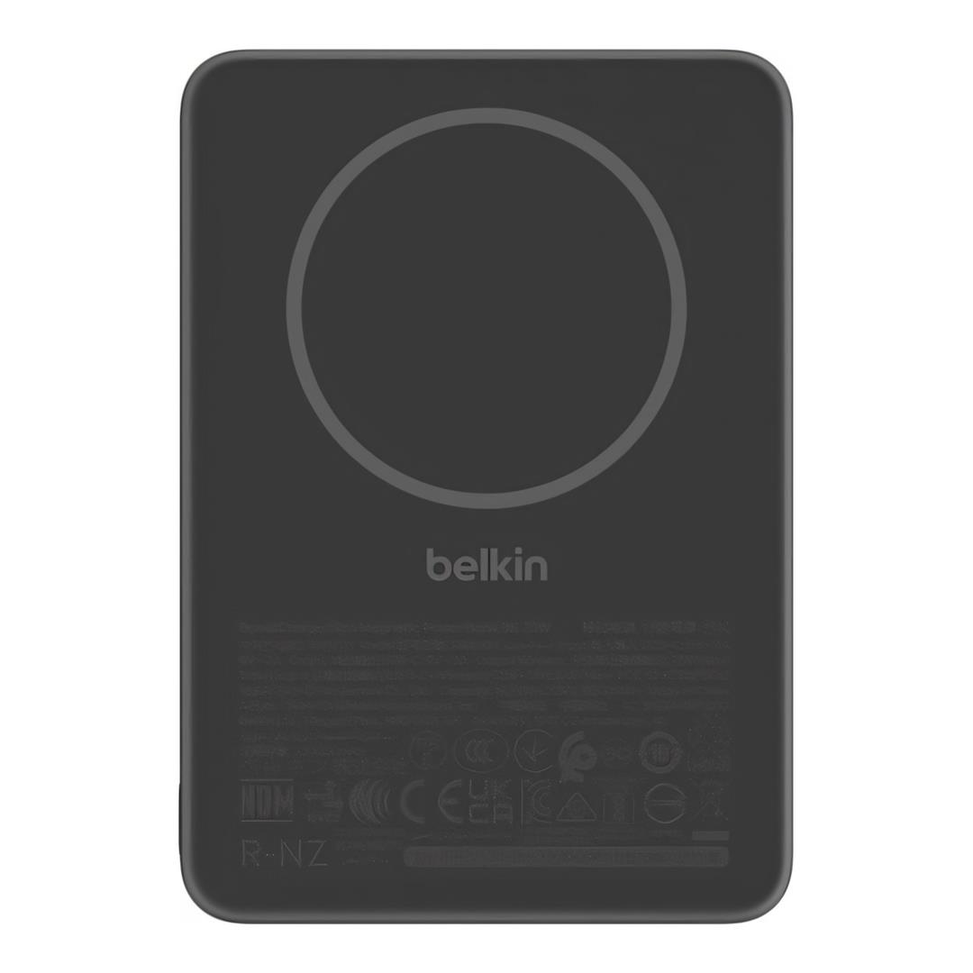 Belkin BoostCharge 5000mAh Slim Magnetic Power Bank - Black BPD020HQBK