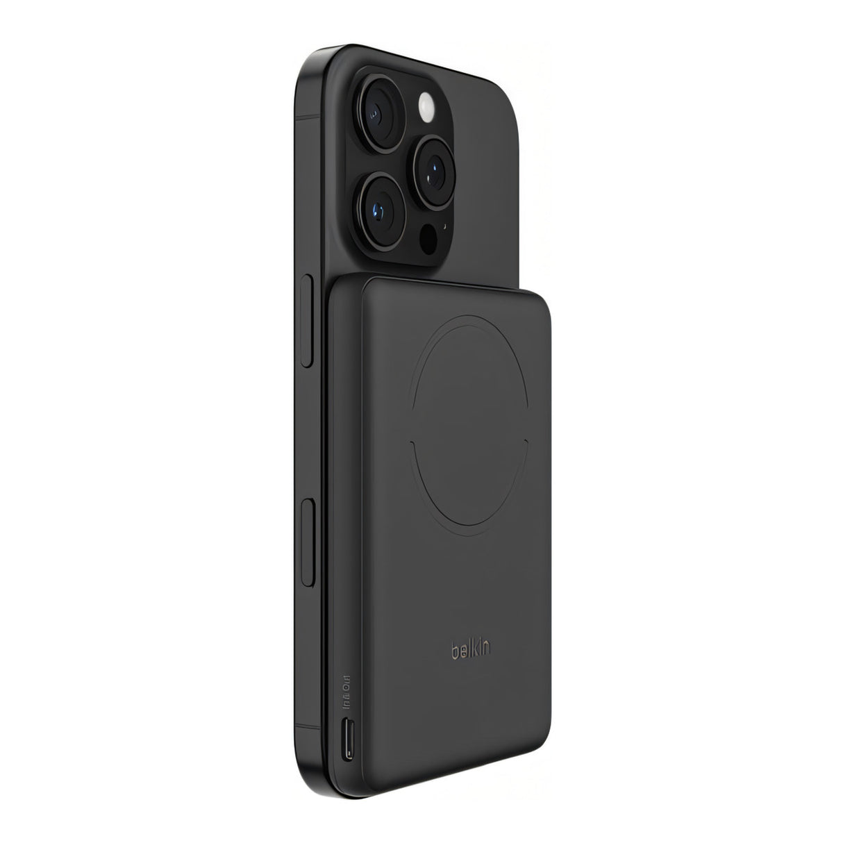 Belkin BoostCharge 5000mAh Slim Magnetic Power Bank - Black BPD020HQBK