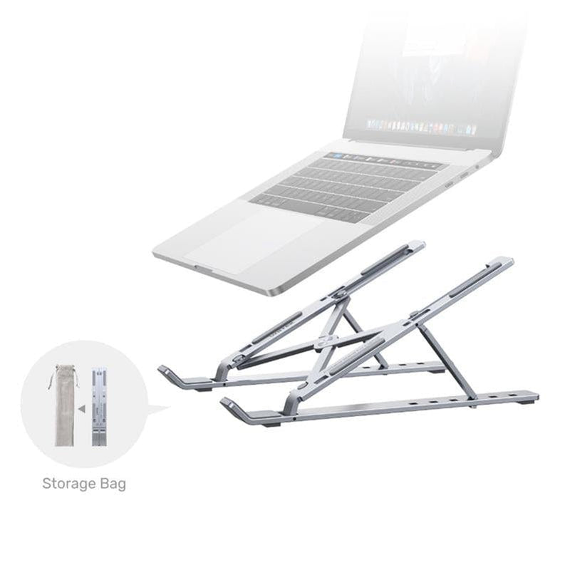 Unitek Mechanical Foldable Laptop Stand Silver BRK-LSTAND-OT155SL