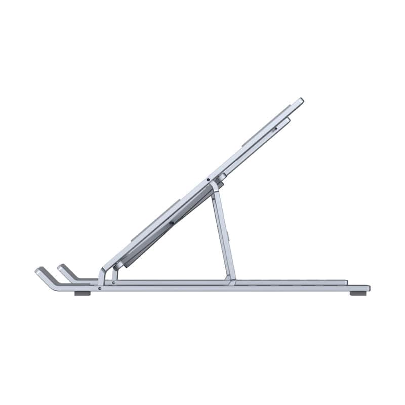 Unitek Mechanical Foldable Laptop Stand Silver BRK-LSTAND-OT155SL