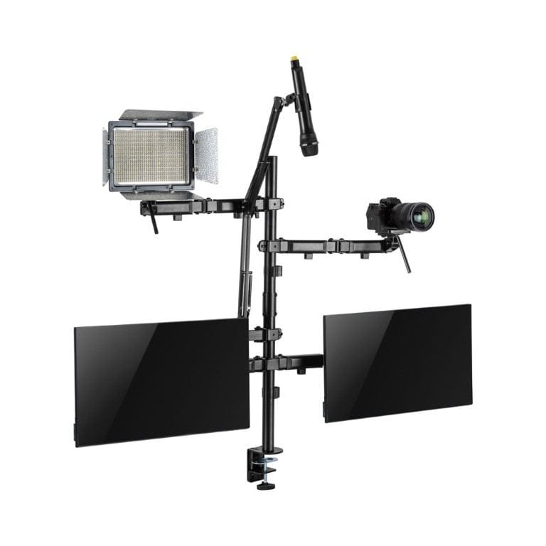 LinkQnet 17 to 32-inch Dual AIO Studio Setup Monitor Bracket BRK-MDS10-2