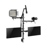LinkQnet 17 to 32-inch Dual AIO Studio Setup Monitor Bracket BRK-MDS10-2