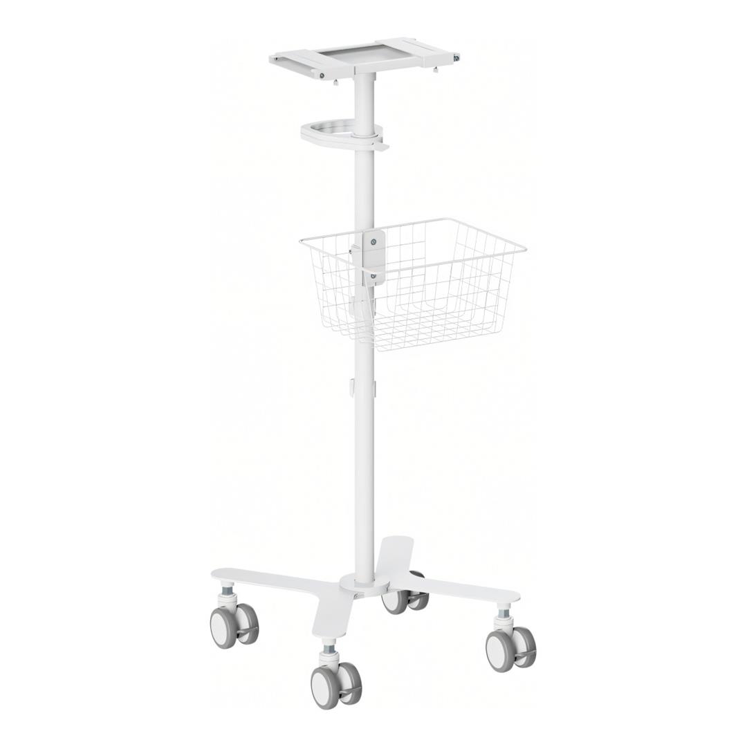 LinkQnet MED07-1 Patient Adjustable Platform Monitor Cart BRK-MED07-1