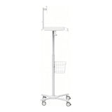 LinkQnet MED13-2 17-32-inch Monitor Mount Pneumatic Height-Adjustable Medical Cart BRK-MED13-2
