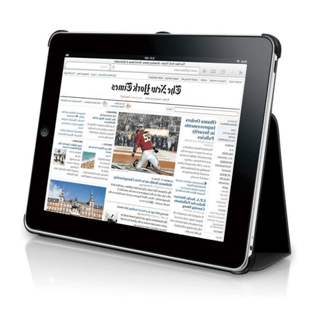 Macally Protective Case and Stand for Apple iPad 11 BSTANDP6SA5-B