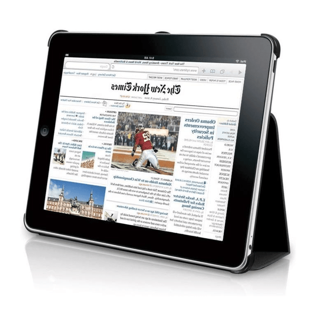 Macally Protective Case and Stand for Apple iPad 11 BSTANDP6SA5-B