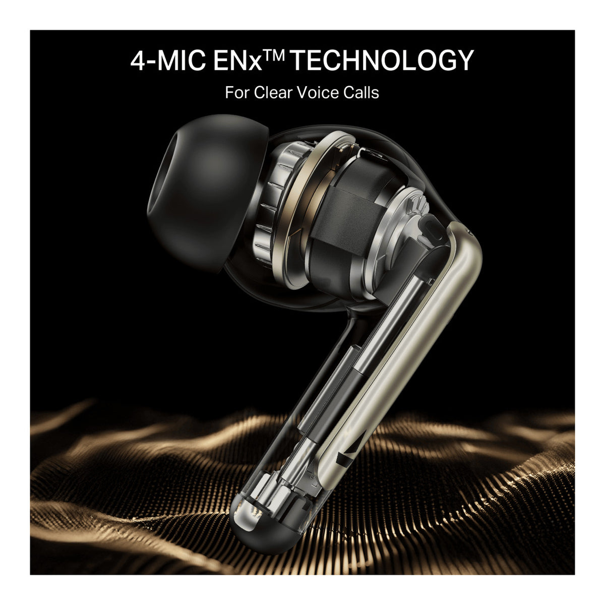 boAt Airdopes 141 Elite ANC Wireless Earbuds - Black BT-TWA-AIR141E-BK