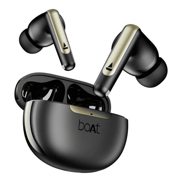 boAt Airdopes 141 Elite ANC Wireless Earbuds - Black BT-TWA-AIR141E-BK