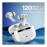 boAt Nirvana Ion ANC Wireless Earbuds - Quartz White BT-TWA-NIRION-QW