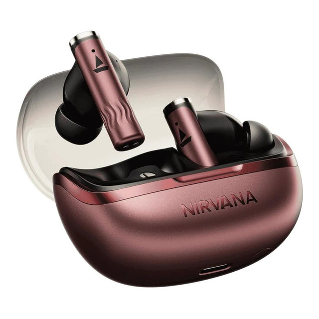 boAt Nirvana Zenith Pro Wireless Earbuds - Crimson Red BT-TWA-NIRZP-CR