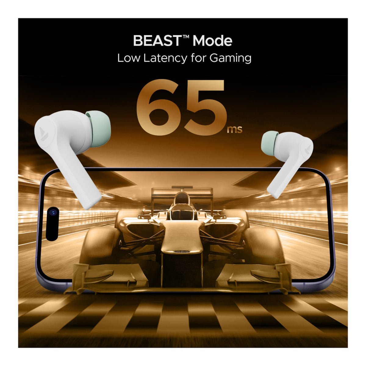 boAt Airdopes Supreme Wireless Earbuds - Swedish White BT-TWS-AIRSUP-SW