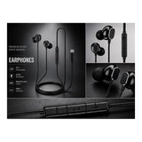 boAt Bassheads 90C Wired Earphones Black BT-WE-BASS90C-BK