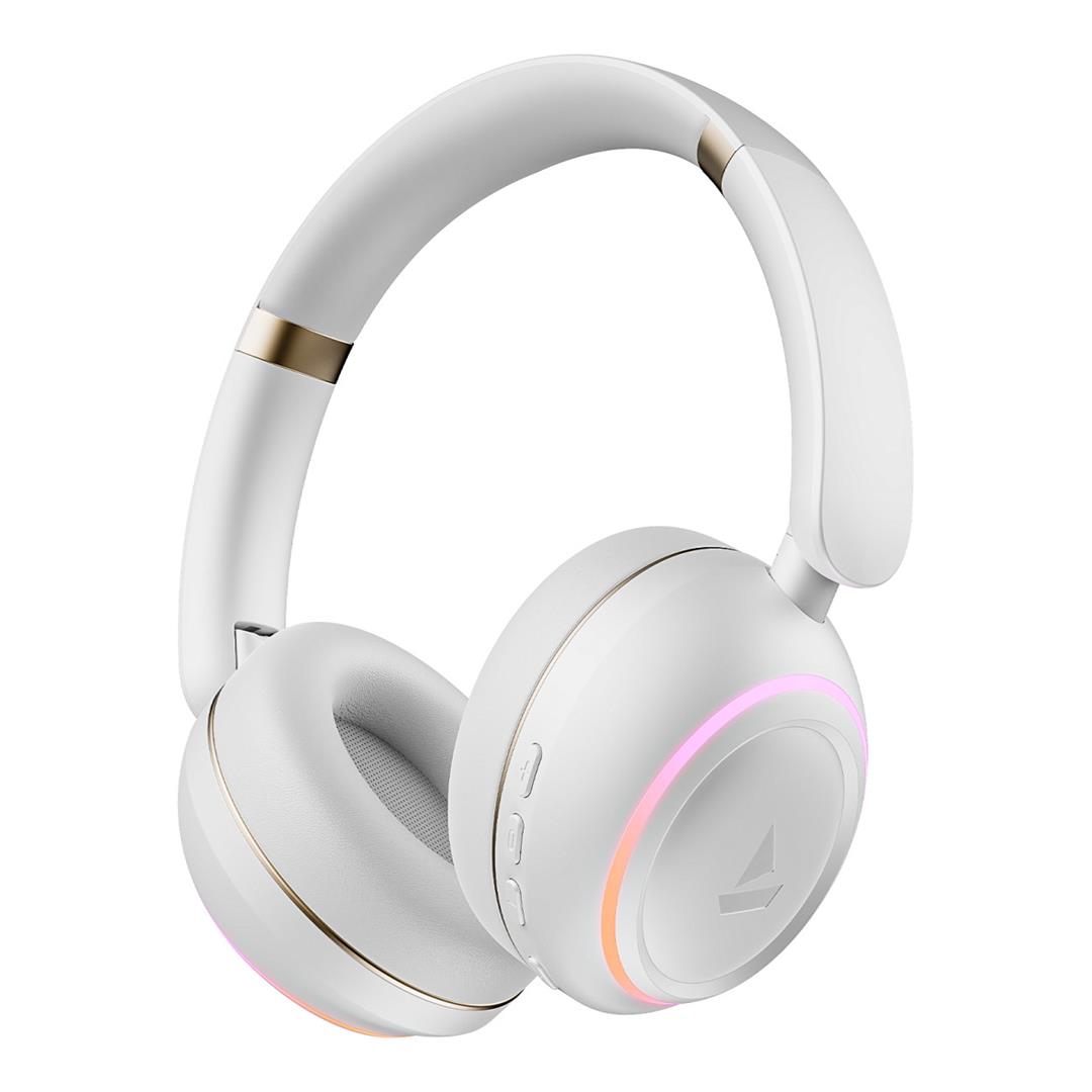 boAt Rockerz 480 Wireless Headphones - White Sabre BT-WH-ROC480-WS