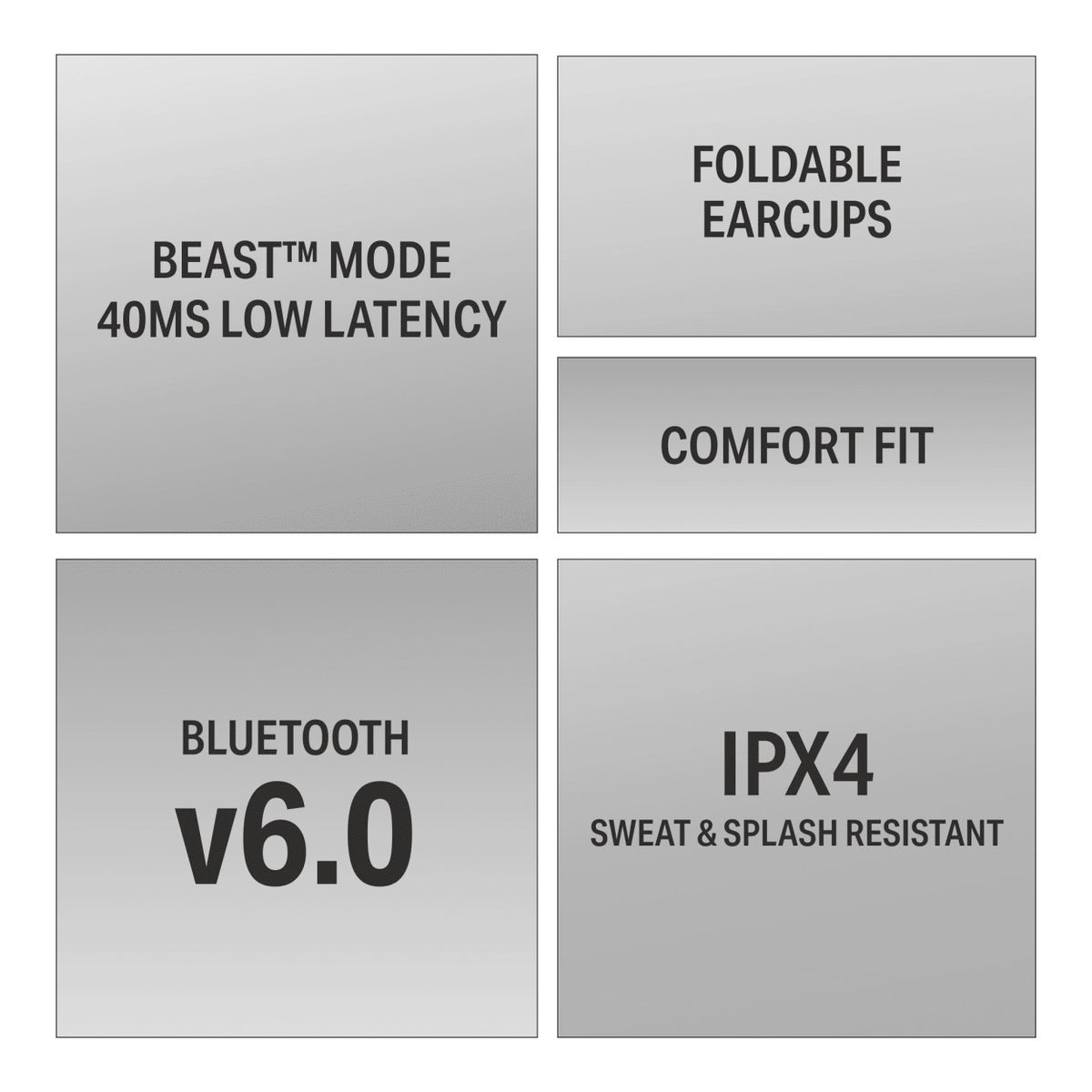 boAt Rockerz Plus 450 ANC Wireless Headphones - White Sabre BT-WHA-ROC450P-WS
