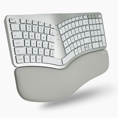Macally Wireless Ergonomic Keyboard for Mac BTBLERGO2A