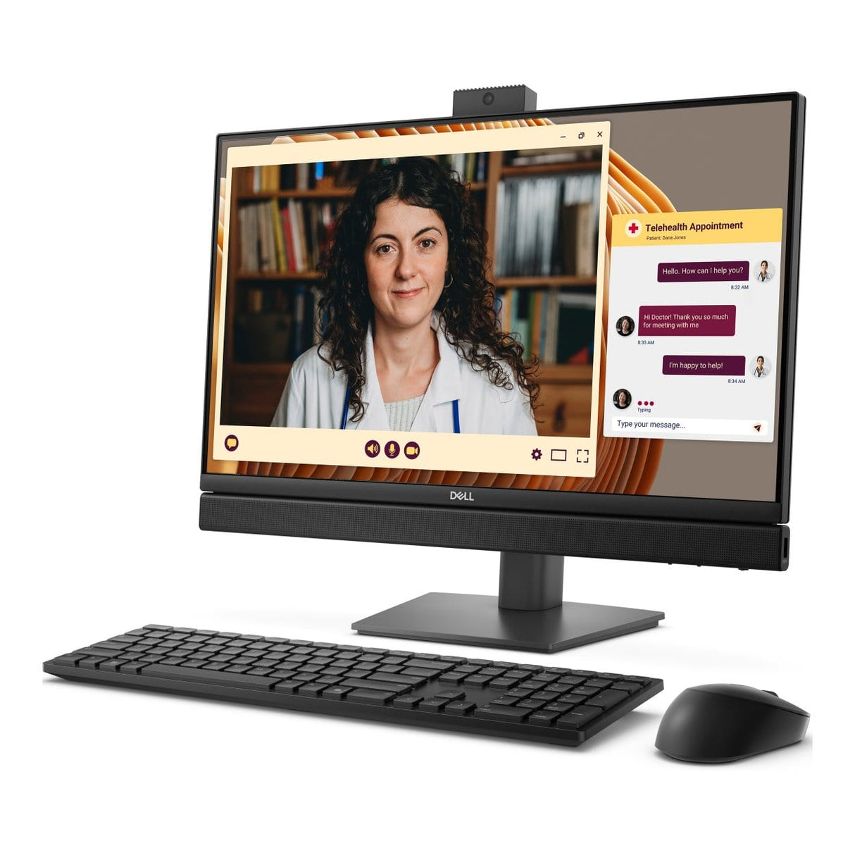 Dell Pro 24 23.8-inch FHD All-in-One PC - Intel Core i5-14500T 512GB SSD 8GB RAM Win 11 Pro