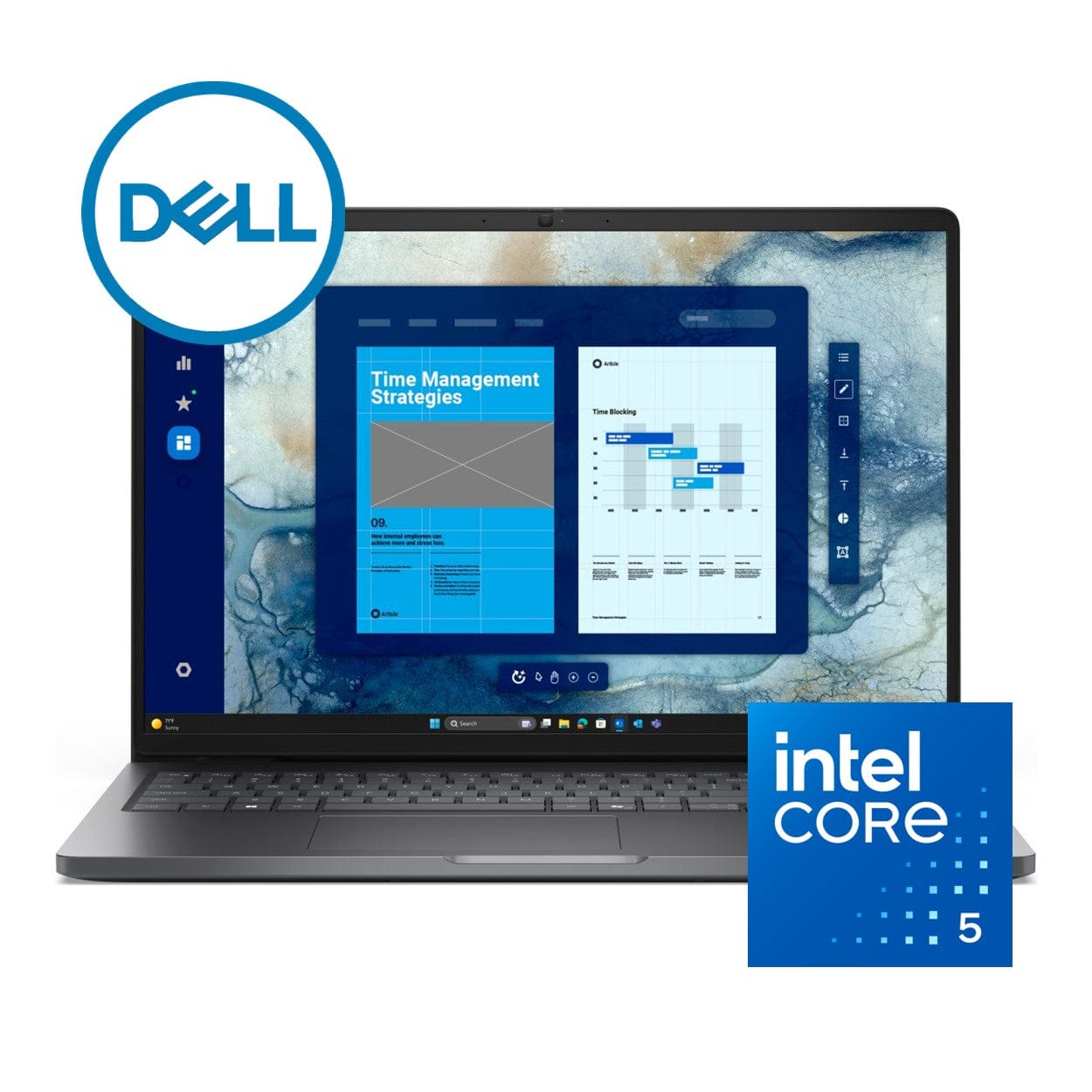 Dell Pro 16 16-inch FHD+ Laptop - Intel Core 5 120U 512GB SSD 16GB