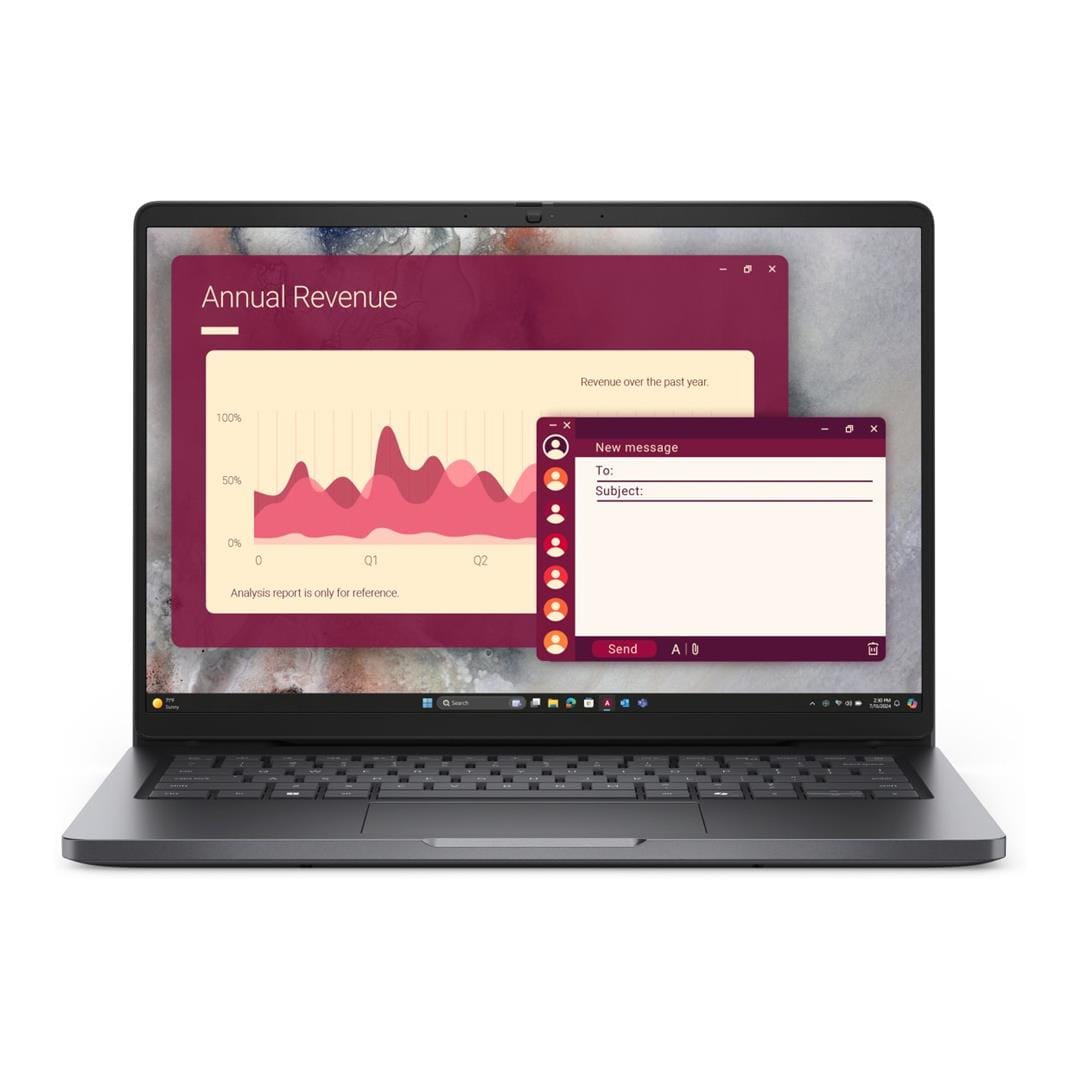 Dell Pro 14 14-inch FHD+ Laptop - Intel Core 5 220U 512GB SSD 16GB