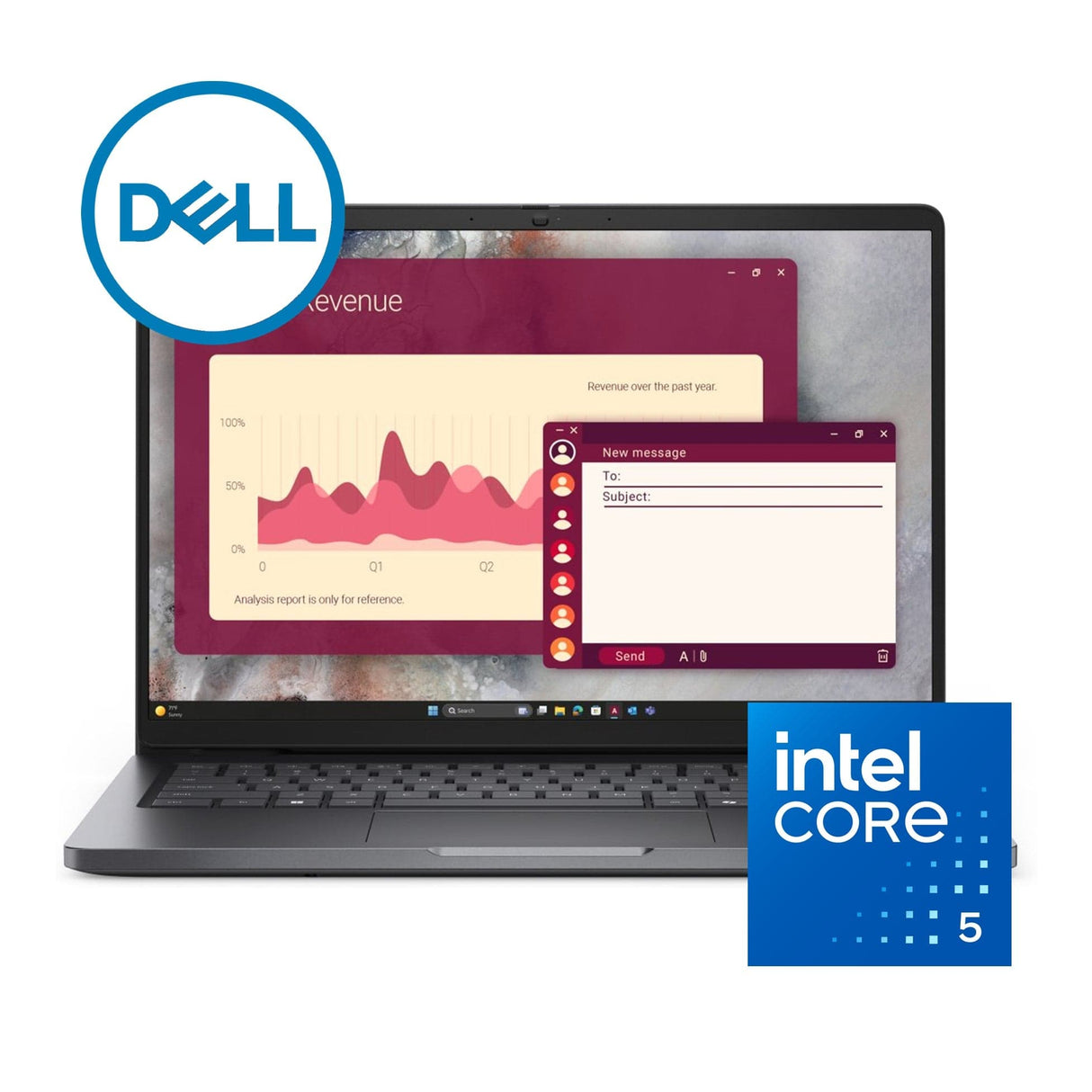 Dell Pro 14 14-inch FHD+ Laptop - Intel Core 5 220U 512GB SSD 16GB RAM Win 11 Pro