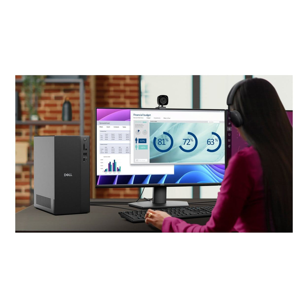 Dell Pro Tower Essential Desktop PC - Intel Core i7-14700 1TB SSD 16GB RAM Win 11 Pro