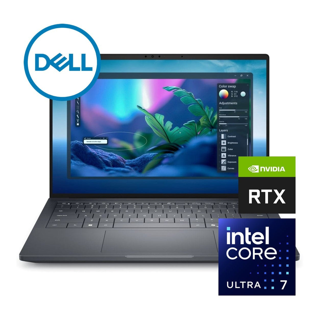 Dell Pro Max 14 Premium 14-inch FHD+ AI Mobile Workstation - Intel Core Ultra 7 265H 1TB SSD 32GB RAM RTX PRO 1000 Win 11 Pro