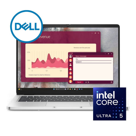 Dell Pro 14 14-inch FHD+ AI Laptop - Intel Core Ultra 5 235U 512GB SSD 16GB RAM Win 11 Pro