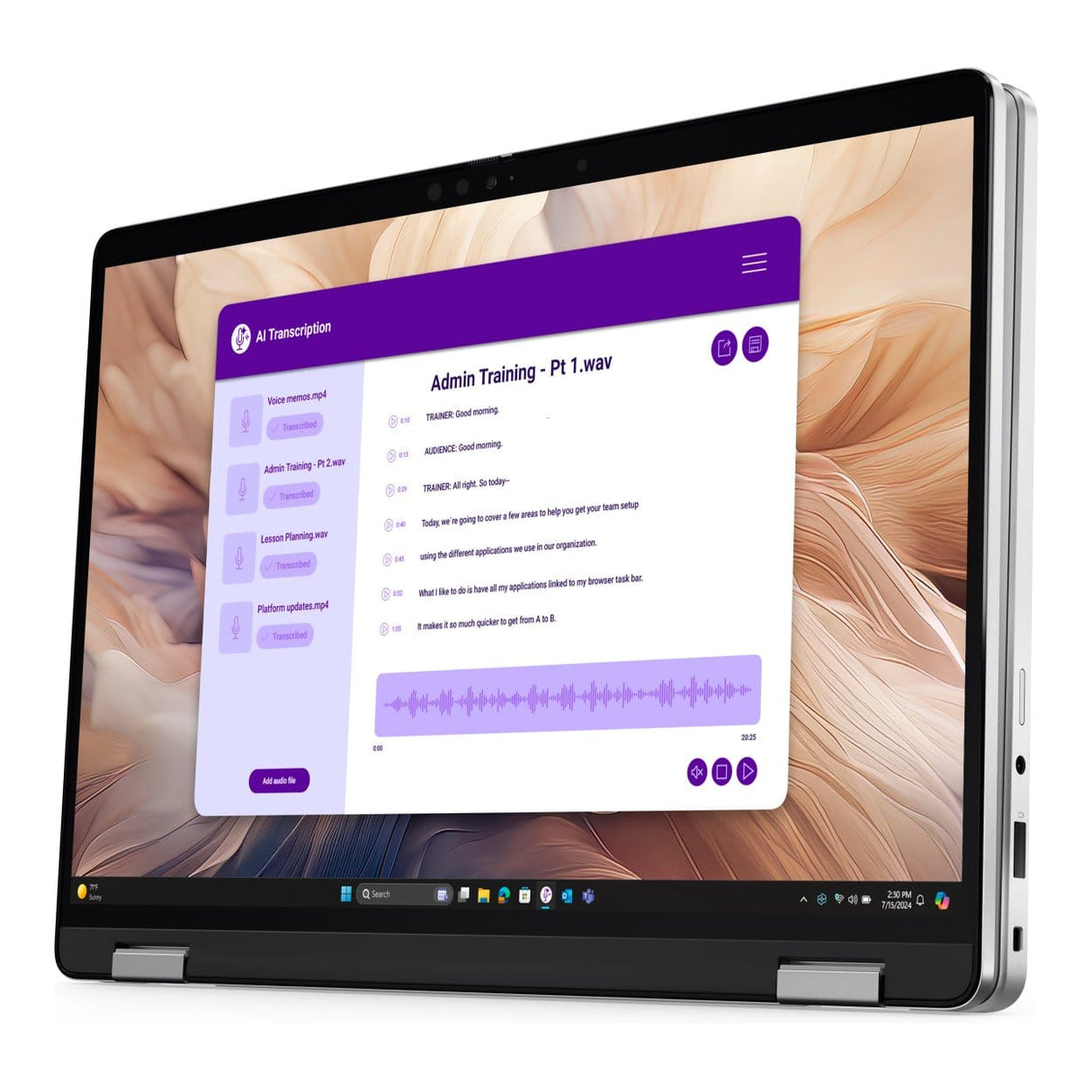 Dell Pro 14 Plus 14-inch FHD+ AI 2-in-1 Laptop - Intel Core Ultra 5 235U 512GB SSD 16GB RAM Win 11 Pro