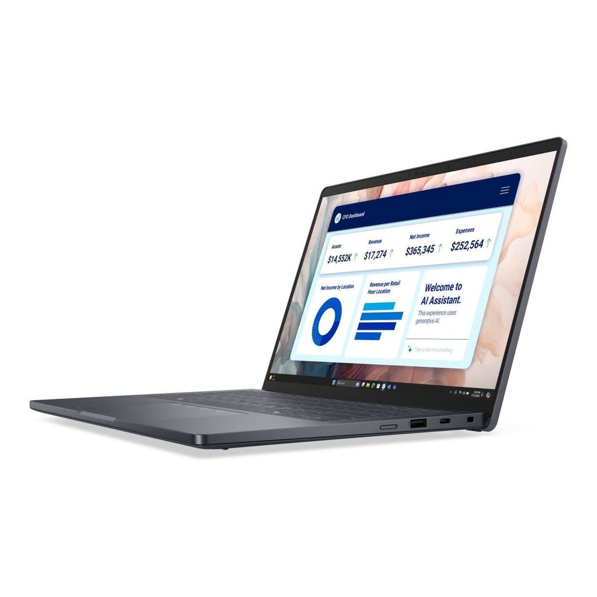 Dell Pro 14 Premium 14-inch FHD+ AI Laptop - Intel Core Ultra 7 266V 512GB SSD 16GB RAM 5G Win 11 Pro