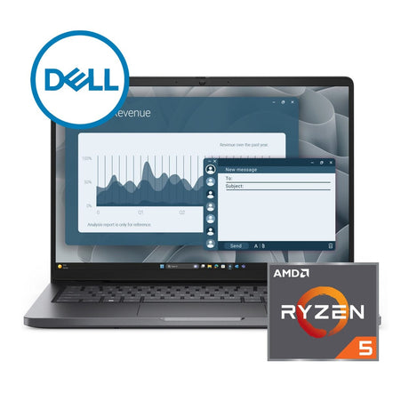Dell Pro 14 14-inch FHD+ Laptop - AMD Ryzen 5 220 512GB SSD 16GB RAM Win 11 Pro