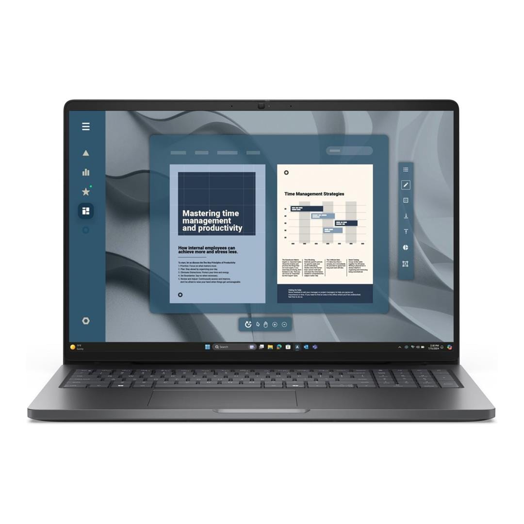 Dell Pro 16 16-inch FHD+ Laptop - AMD Ryzen 5 220 512GB SSD 16GB