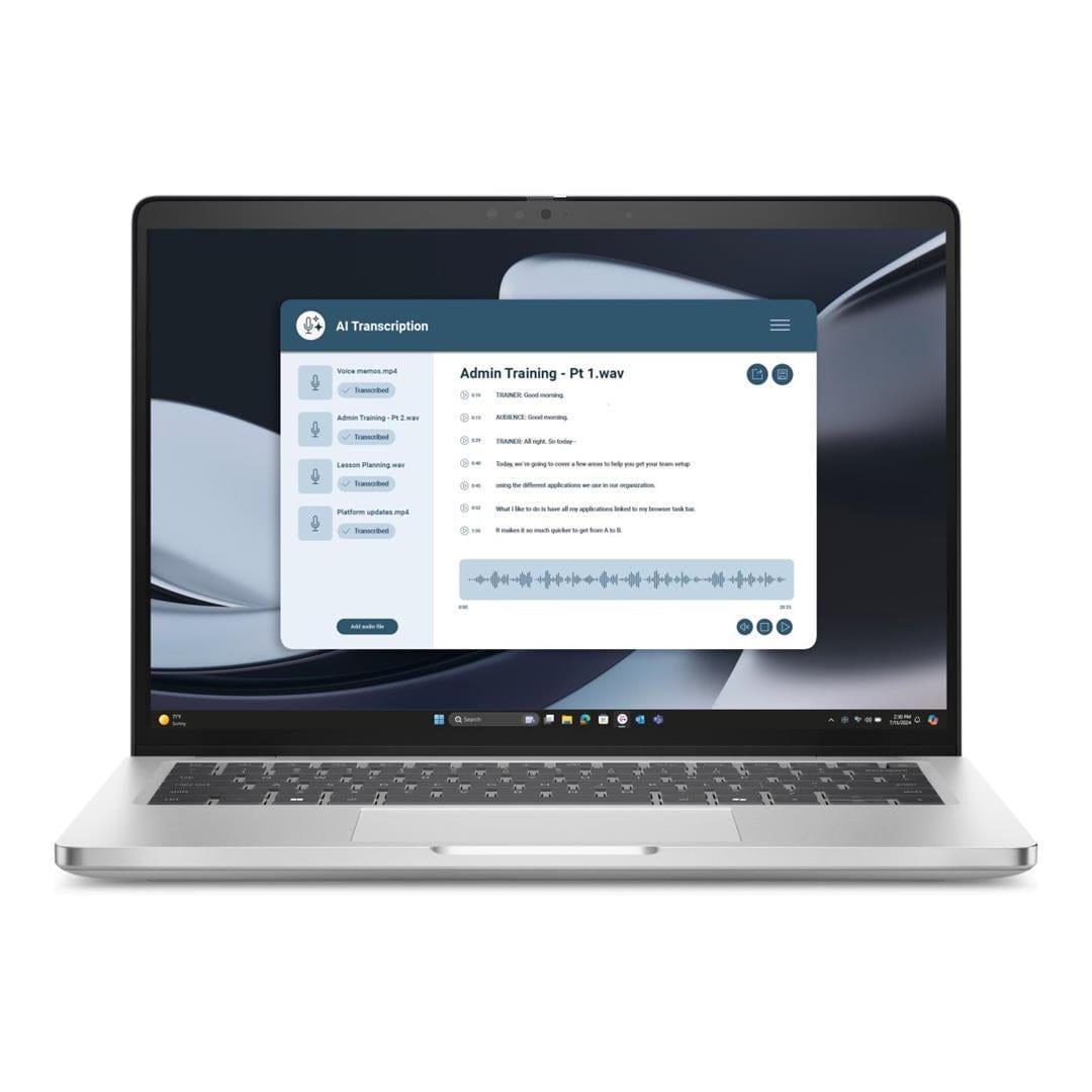 Dell Pro 14 Plus 14-inch FHD+ AI Laptop - AMD Ryzen 7 PRO 350 1TB SSD 32GB RAM Win 11 Pro