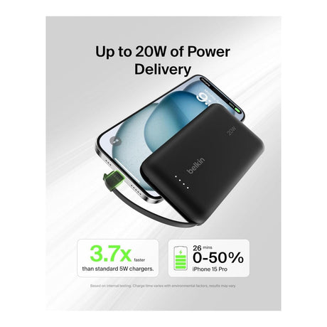 Belkin BoostCharge 10000 mAh Power Bank Black BU041KQBK