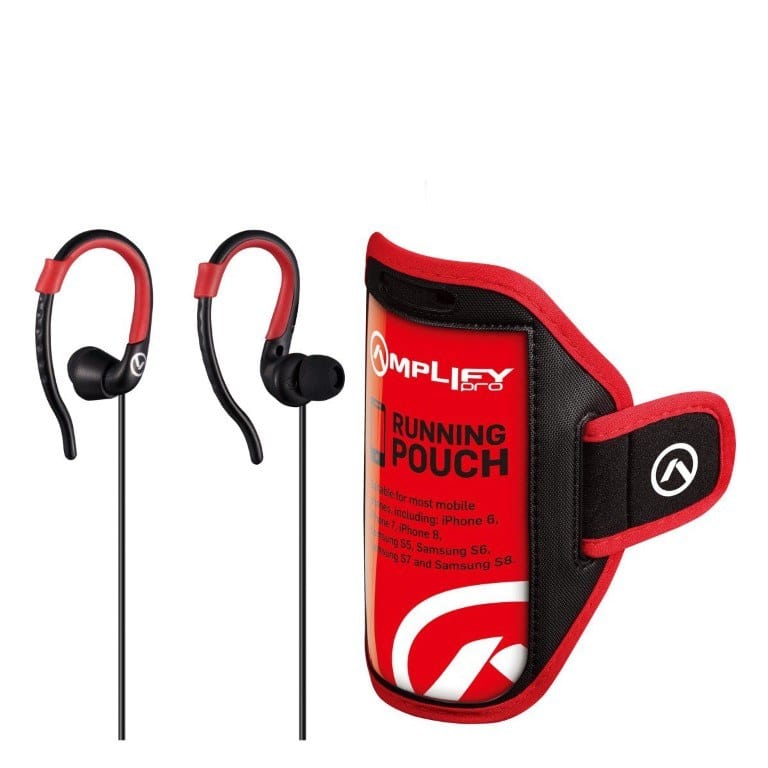 Amplify 2-in-1 Bundle Jogger Series Earphones with Pouch BU3-003