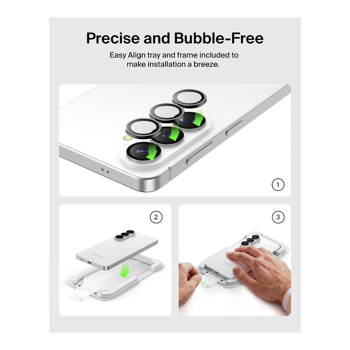 Belkin ScreenForce Titan 3-in-1 Protective Bundle for Samsung S26 BUA002HQ