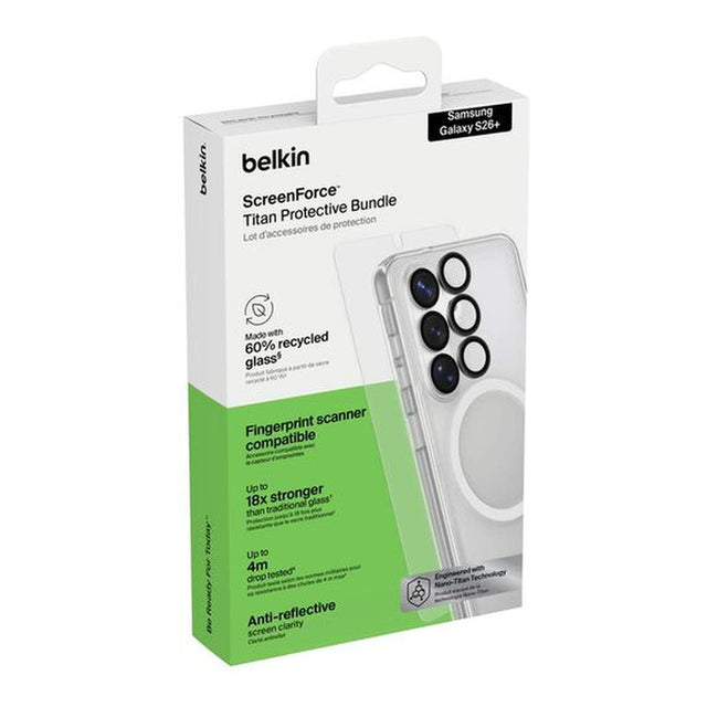 Belkin ScreenForce Titan 3-in-1 Protective Bundle for Samsung S26+ BUA003HQ