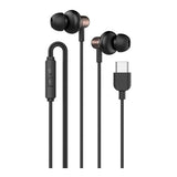 SonicGear Hyperbass Buds 1 Type-C Wired Earphones Gun Metal BUDS1TYPECGMTL