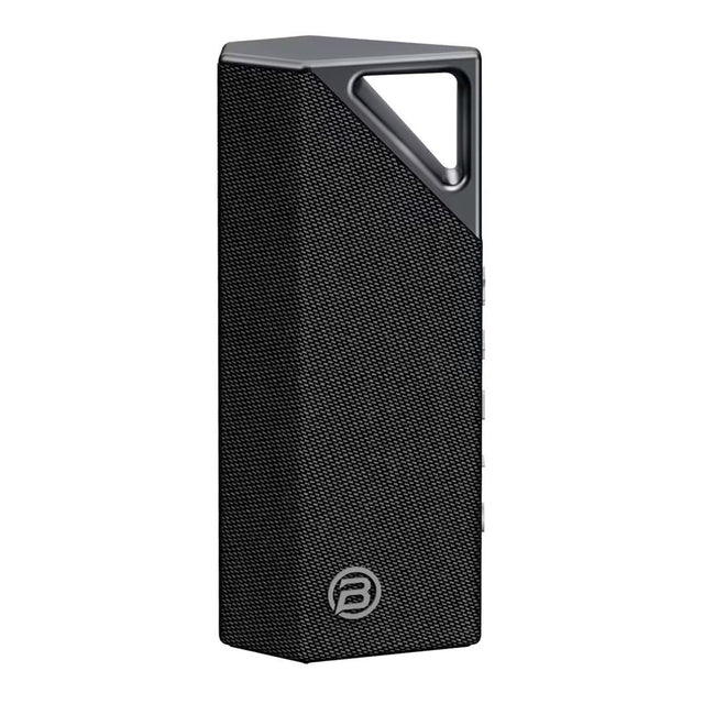 Bugani Brief Portable IPX7 Wireless Bluetooth Speaker - Black Ash BUG-BRIEF-BA