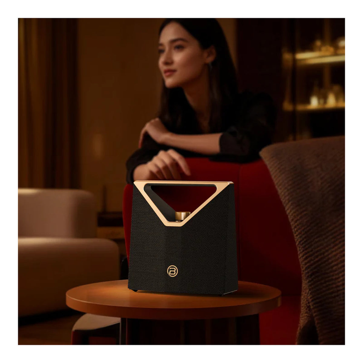Bugani Brief Plus Wireless Bluetooth Speaker - Black Ash BUG-BRIEFPLUS-BA
