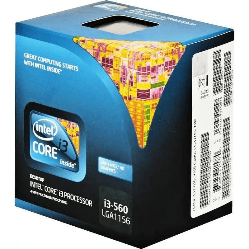Intel Core i3-560 CPU - Dual Core LGA 1156 3.33GHz Processor