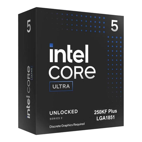 Intel Core Ultra 5 250KF Plus CPU - 18-Core LGA 1851 5.3GHZ Processor BX80768250KF