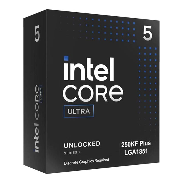 Intel Core Ultra 5 250KF Plus CPU - 18-Core LGA 1851 5.3GHZ Processor BX80768250KF