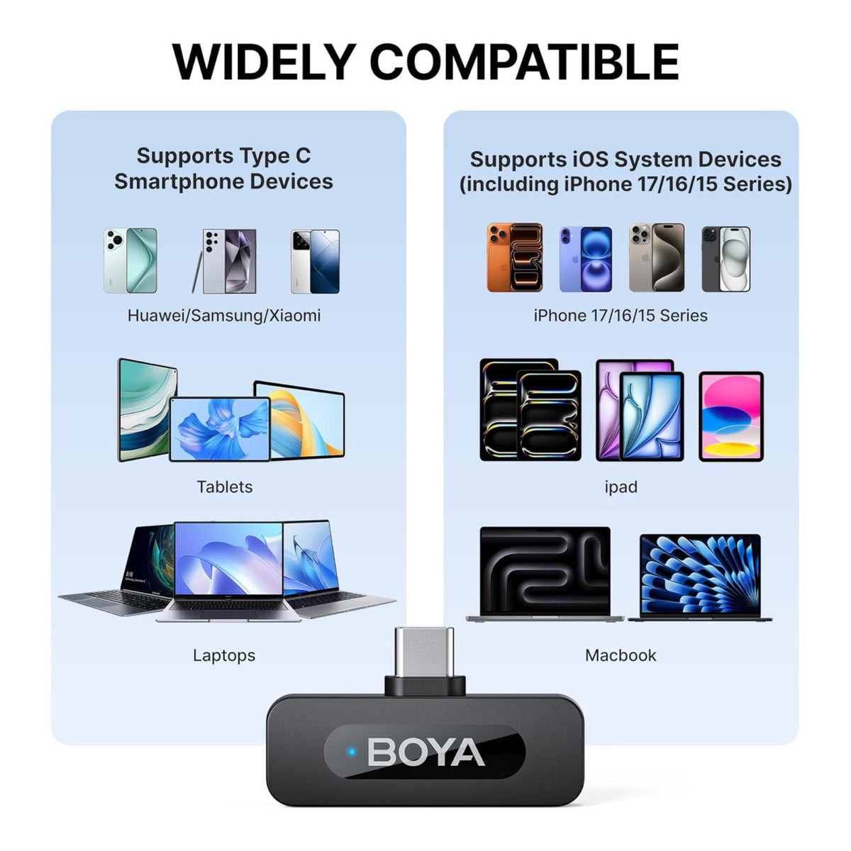 BOYA V10 Omni Wireless Microphone