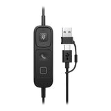Poly Mission 425 Stereo USB Wired Headset C01B6A6