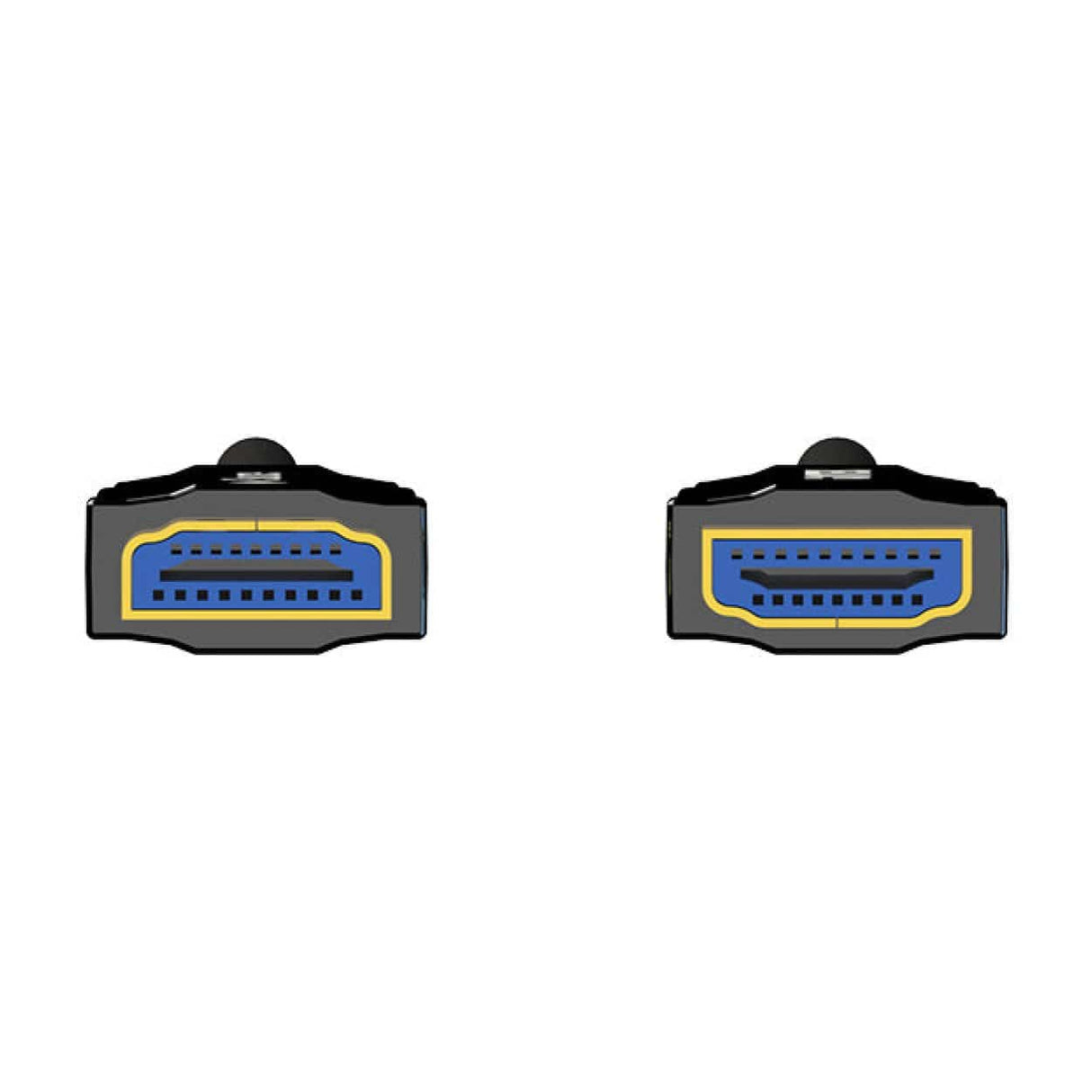Unitek 4K 60Hz HDMI Male to Male Fibre Optic Cable 40m C11072BK-40M